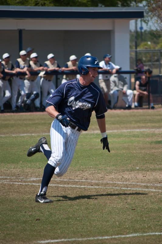 Photo Credit: Sean Patterson Drew Weeks, pictured in a March 31 game against ETSU, homered in his second straight game.