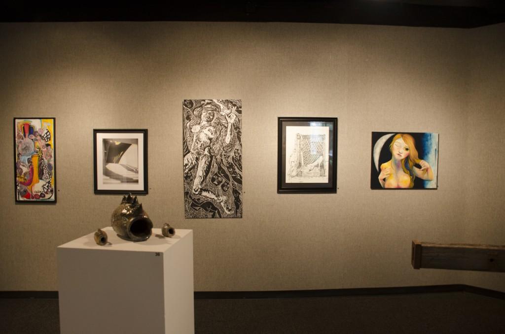 UNF’s Art & Design Student Juried Annual Exhibition will display several art styles. Photo by Michael Wilke