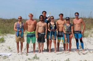 The UNF Surf team relishes in the glory. Photo courtesy Adam Bartoshesky.
