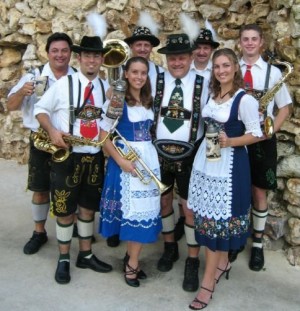 The Swinging Bavarians will lead sing-alongs and line dancing at the festival. Photo courtesy Facebook