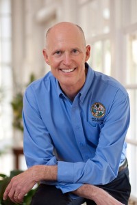 Rick Scott is the current governor of Florida and is running for reelection on the Nov. 4 ballot. Photo courtesy Facebook