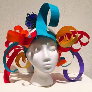 Children can create an artistic headpiece at Art Fusion on Aug. 2. Photo courtesy Facebook