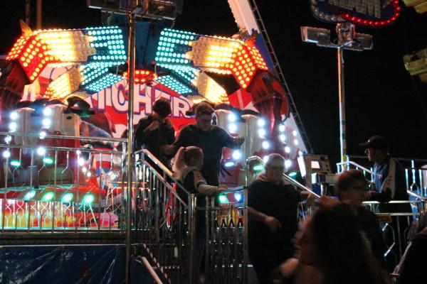 The Avengers-themed ride was surprisingly fast and quite fun. Photo by Brittany Moore. 