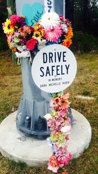 The spot where Dara Kusiv was killed. Photo credit: Ariella Talmor