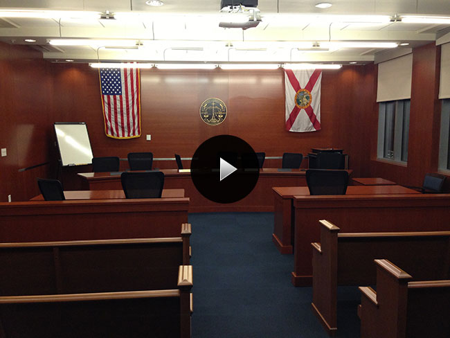 UNF Student Union Courtroom