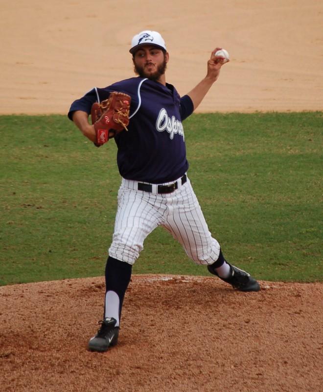 Photo Credit: Travis Gibson Staff Ace Michael Renner leads UNF starters with a 1.30 ERA.