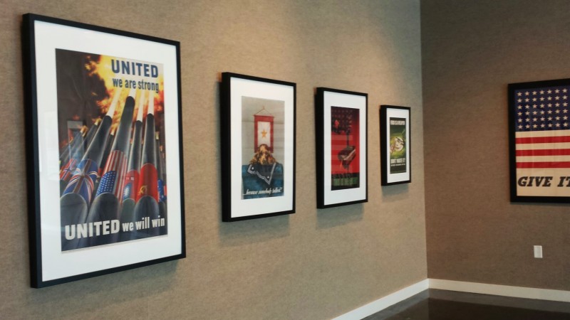 The posters can be seen at the Lufrano Gallery until Aug. 16.