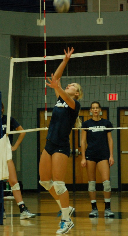 Anna Budinska at practice. Photo: Travis Gibson