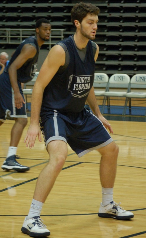 Sophomore Beau Beech will need to improve his scoring average and leadership skills to give UNF a shot at a title this season. Photo credit: Travis Gibson