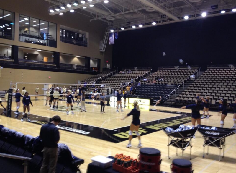 UNF at UCF (Photo courtesy @OspreyVB)