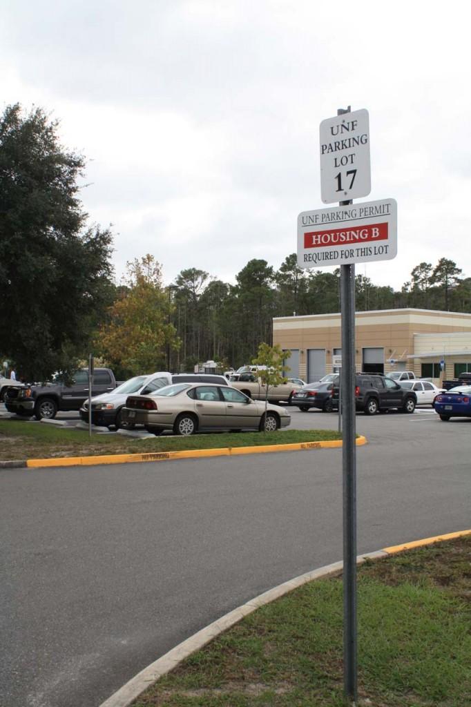 In lot 17, 10 more spots will be added to the housing count. Photo by Zach Schoenheide