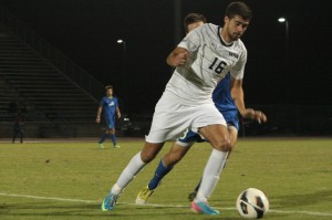 Brazilian midfielder Pedro Carneiro against FGCU in a 2-1 loss November 9. 