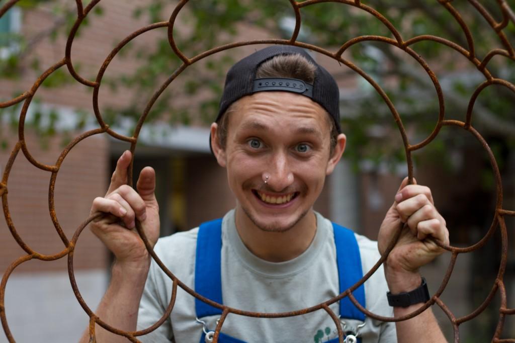 Russel  Bailey is graduating from UNF at the end of this semester. Photo by Randy Rataj