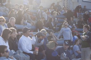 A recorded 531 spectators came through the stadium for opening day action. Photo Credit: Joshua Brangenberg  