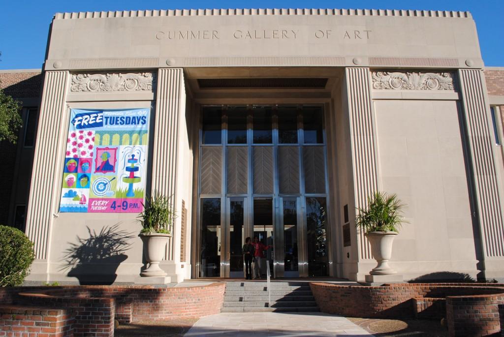 The Entrance to the Cummer Museum.