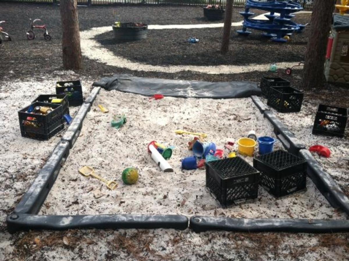 The CDRC playground will spend more time empty when night childcare is cut. Photo by Blake Middleton