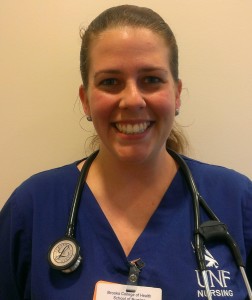 Vianca Cabrera, nursing senior. Photo by Jason Howard.
