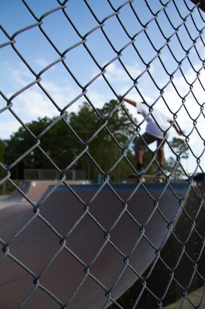 Last time the stake park was closed, skaters were not deterred. Photo by Randy Rataj