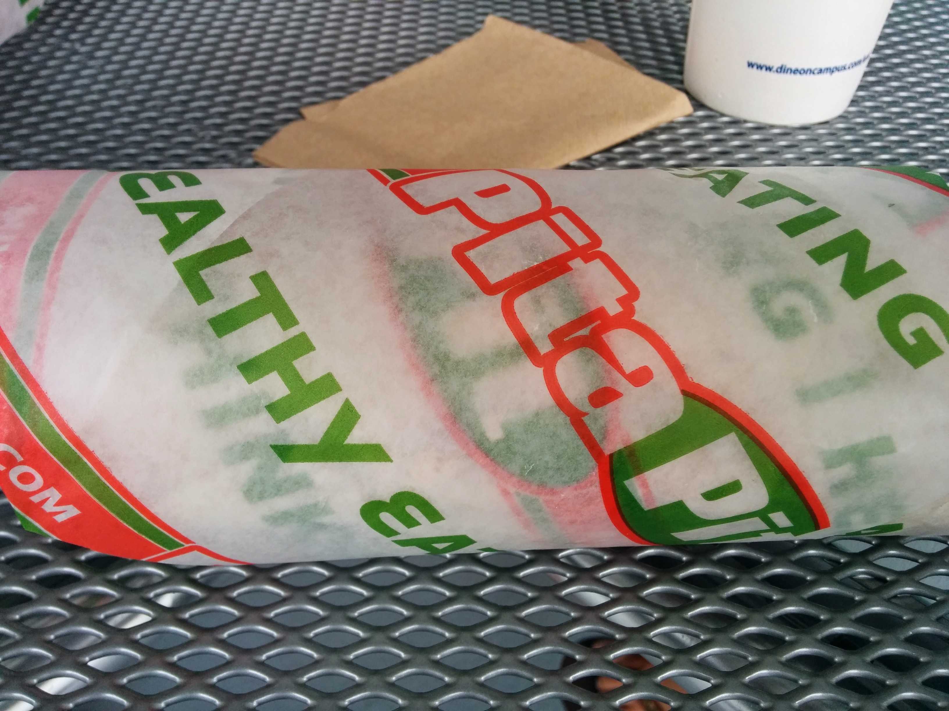 To some, Pita Pit serving sizes aren't filling enough as a meal. Photo by Eddie Santos 