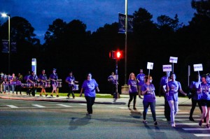 With this line stretching all the way to Osprey Crossings, there was a huge turnout for the event.   Photo by Robert Curtis 