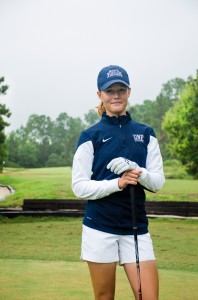 Alpe is optimistic about the remainder of her golf career at UNF.Photo by Robert Curtis
