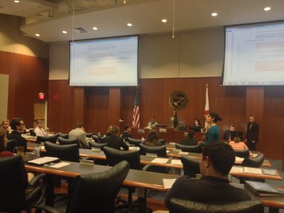 Discussion over the timeline of statute 408.4 was long and varied. Photo by Cody Quattlebaum