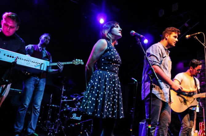 Weekend Atlas performs at their album release show at Freebird Live on Saturday Jan. 17. 
Photo courtesy Justin Drain