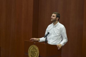 President Joseph Turner is given a maximum of five business days to approve the budget once it reaches his desk.    Photo by Christian Ayers 