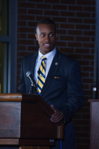 Shomari Gloster is the United Party candidate.Photo by Morgan Purvis