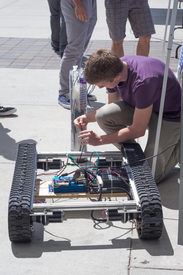 “Robomadness”: UNF CCEC students show off their work