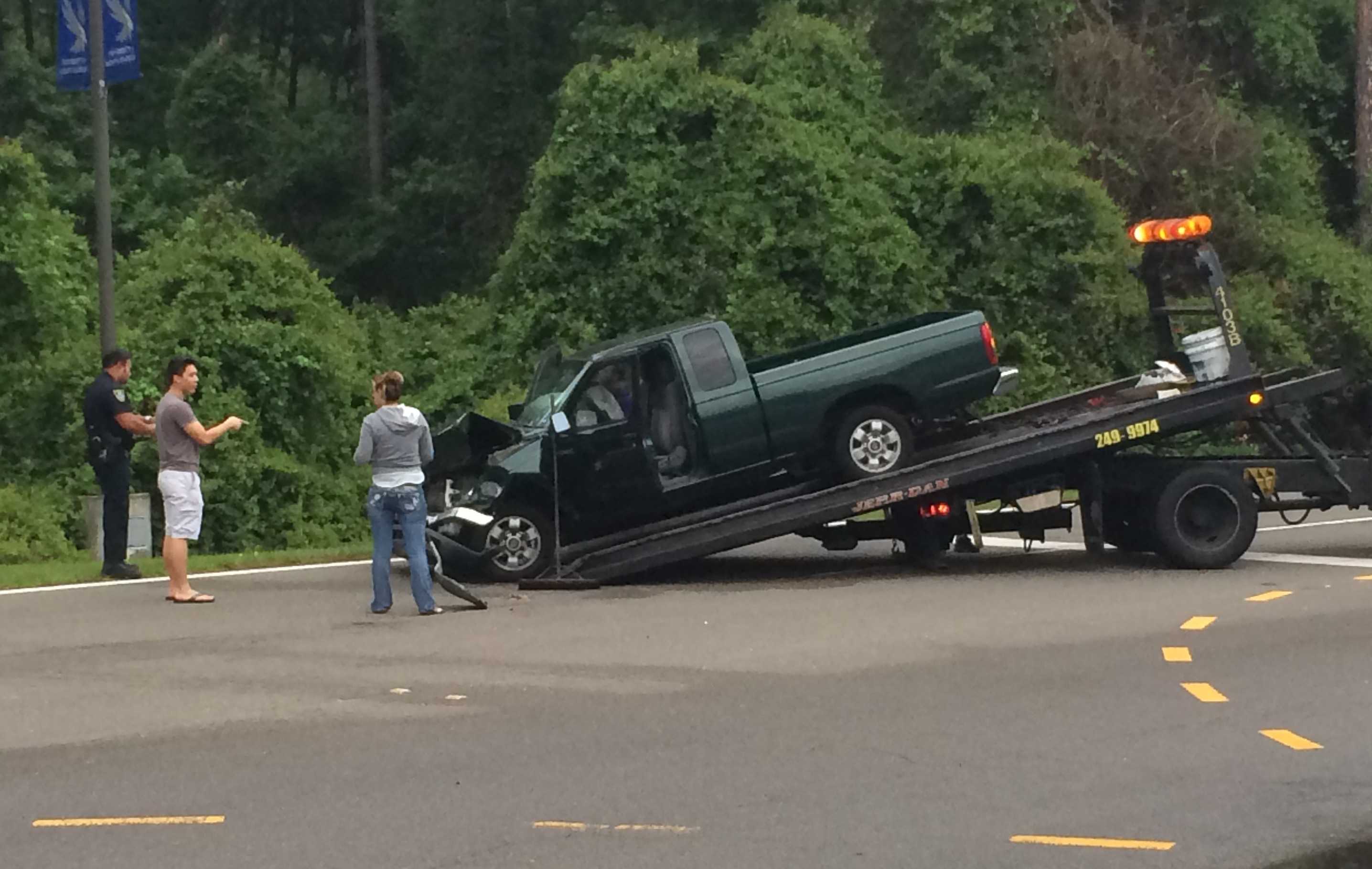 Despite the damage, neither driver suffered any injuries.
Photo by Patrick Lloyd