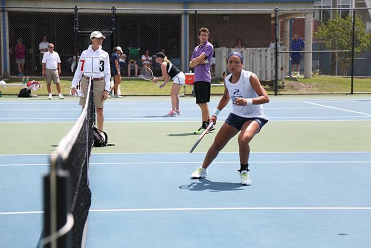Celebrating a win and grieving a defeat: UNF tennis teams compete in A-Sun Championships