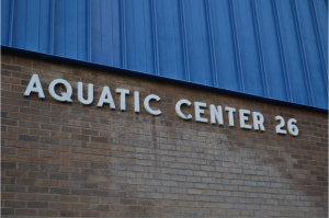 The Andy W. Sears Natatorium was opened to students on Dec. 4, 1987 as a swimming facility.Photo by Jordan Ferrell
