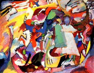 All Saints Day I by Wassily Kandinsky.Photo courtesy Facebook