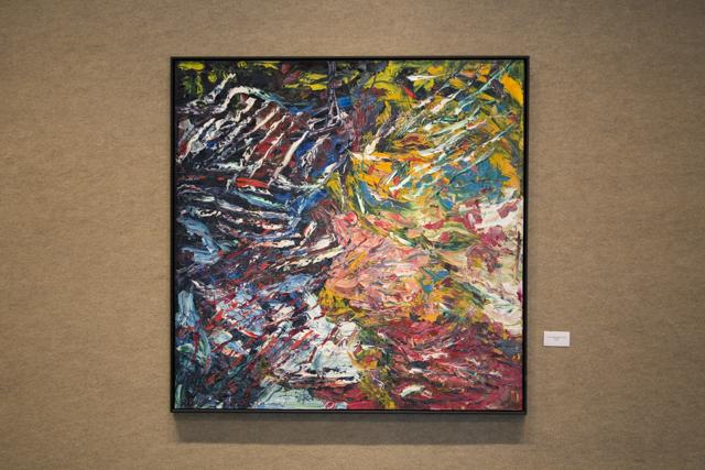 Allen used both color and motion to portray the theme of “UNITY”.