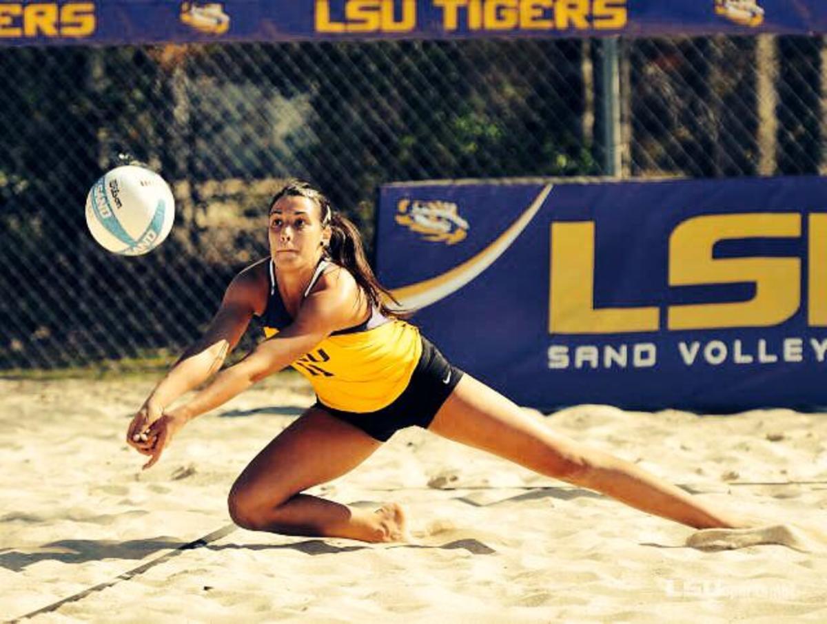 Katarina Raicevic played for Louisiana State University for two years.Photo courtesy Facebook