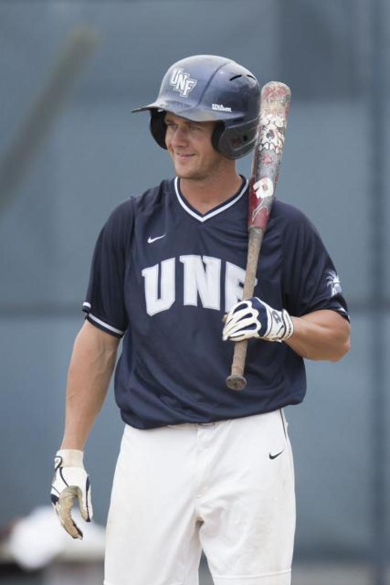 Donnie Dewees, former UNF player, was drafted by a Chicago Cubs affiliate, the Eugene Emeralds.Photo by Morgan Purvis