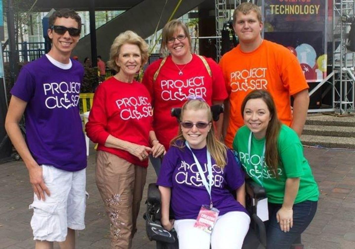 UNF Senior Sara Gaver and her team advance Project Closer at One Spark.Photo courtesy of Sara Gaver.