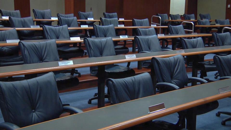 Numerous senators take time off over the summer, leaving many seats unfilled. Photo by Spinnaker Media