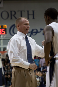 UNF men’s basketball head coach Matthew Driscoll.  Photo courtesy Edward Waters College