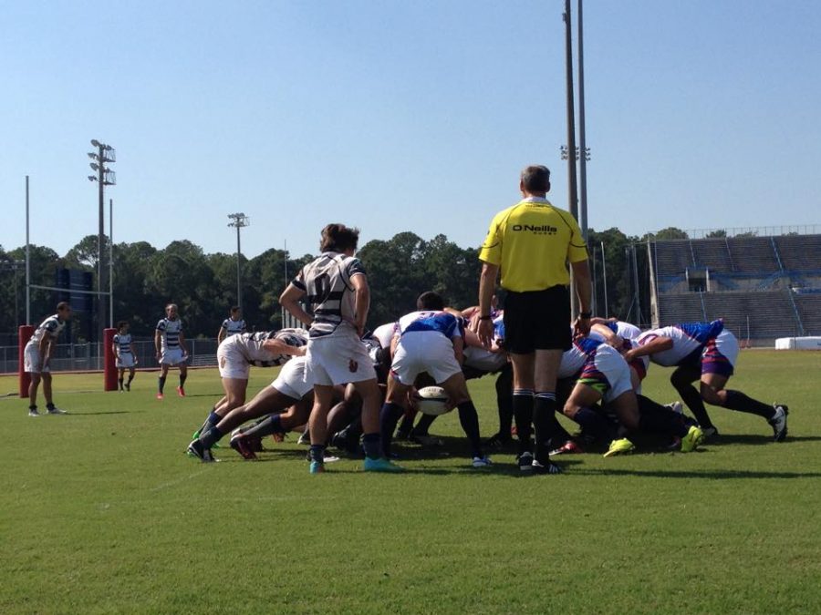 The UNF Rugby Football Club emerged victorious in their home opener against FAU. Photo by Al Huffman
