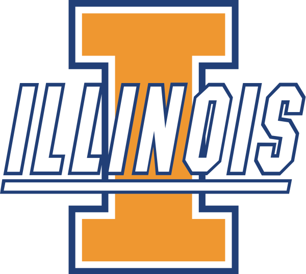 Illinois Fighting Illini logo.  Graphic courtesy of Wikimedia