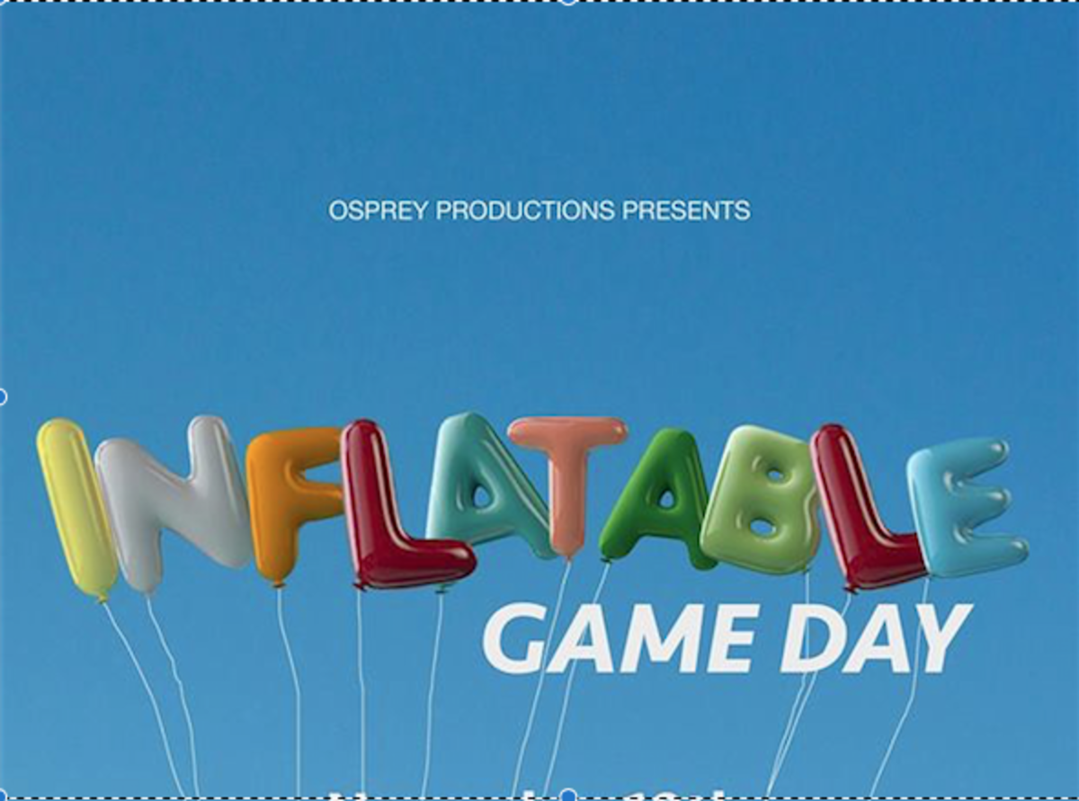 Osprey Productions to host Inflatable Game Day event