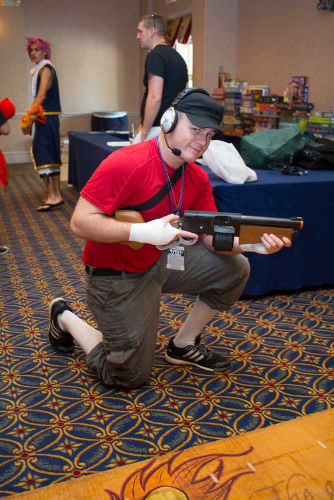 Superheroes, zombie schoolgirls and many more costumed comrades came together to celebrate all things nerd. 