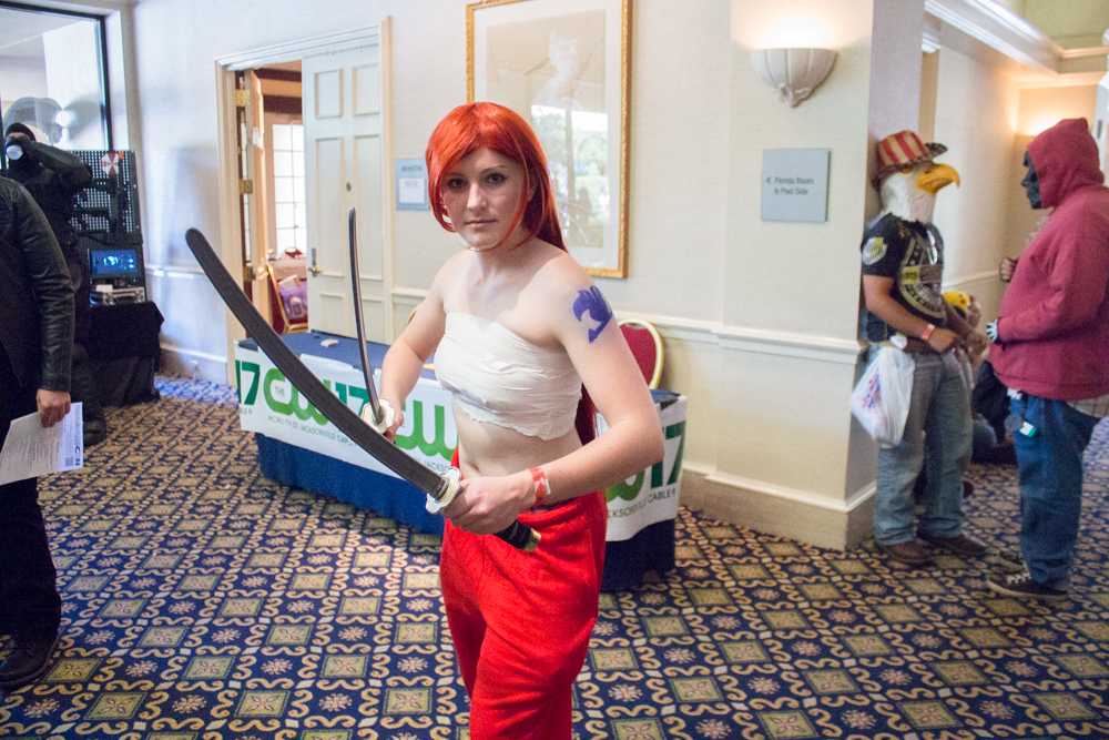 Superheroes, zombie schoolgirls and many more costumed comrades came together to celebrate all things nerd. 