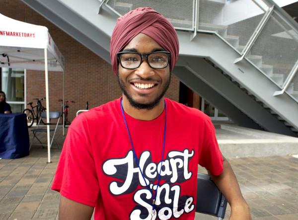 McWilliams said learning about the Sikh culture reminded him of his own. Photo by Rachel Cazares