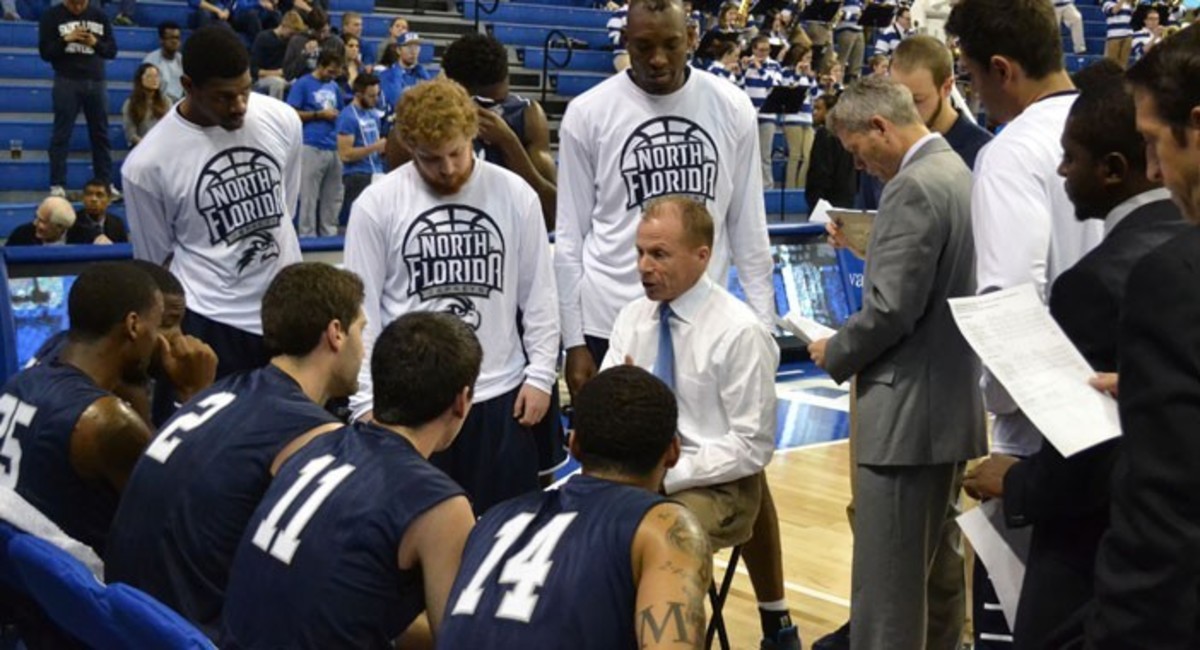 UNF looks to overcome their two-game slide when they face Hartford on Nov. 27. 

Photo courtesy Sideline Sports
