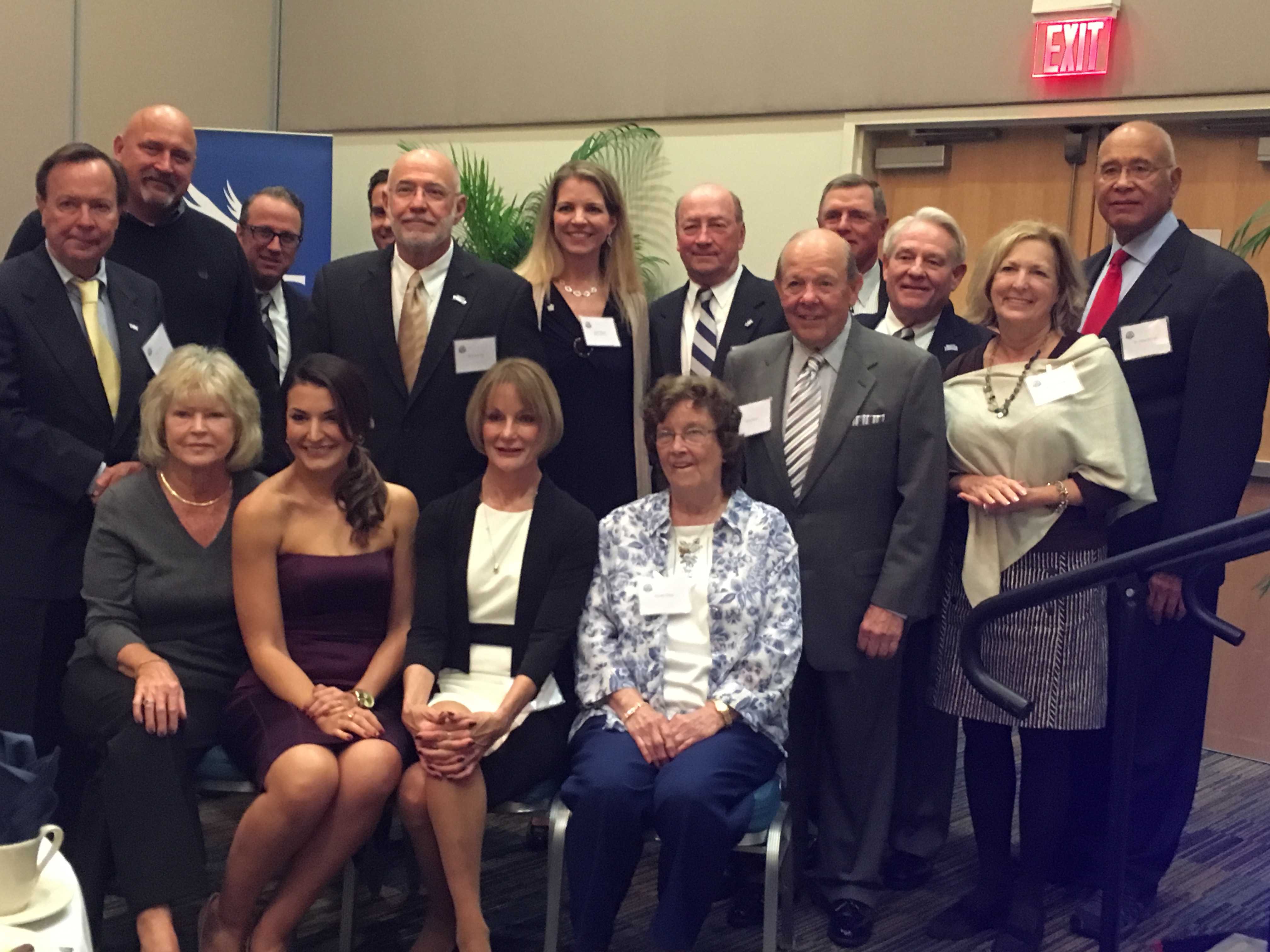 Members of the Osprey Club, the booster organization for the UNF Athletics program. Photo by Jordan Bebout