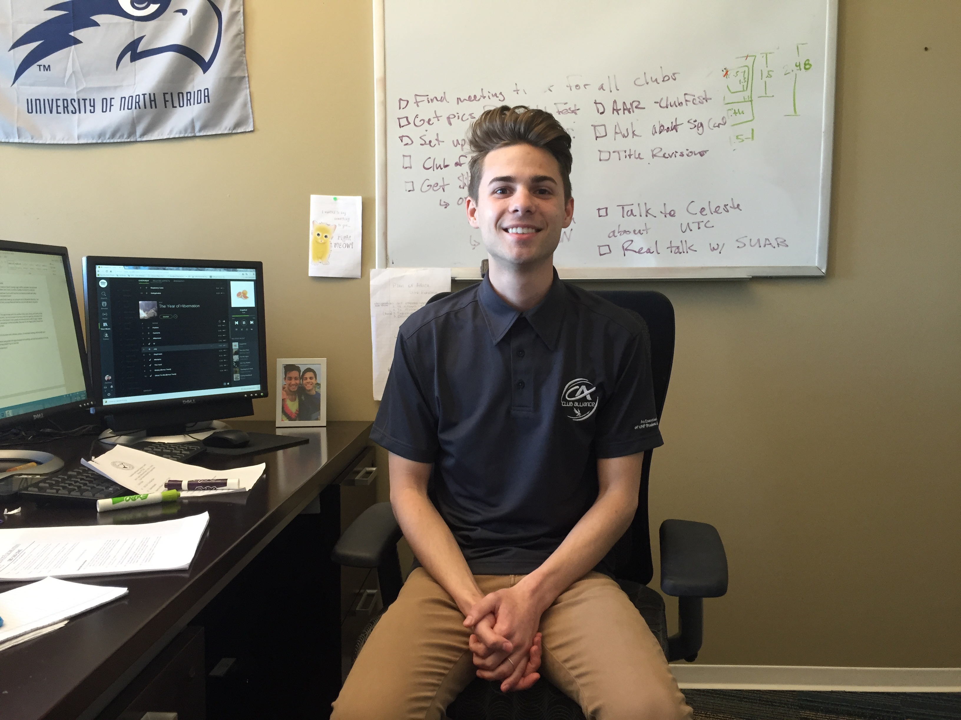 Club Alliance Director Zachary Mease. Photo by Nick Blank