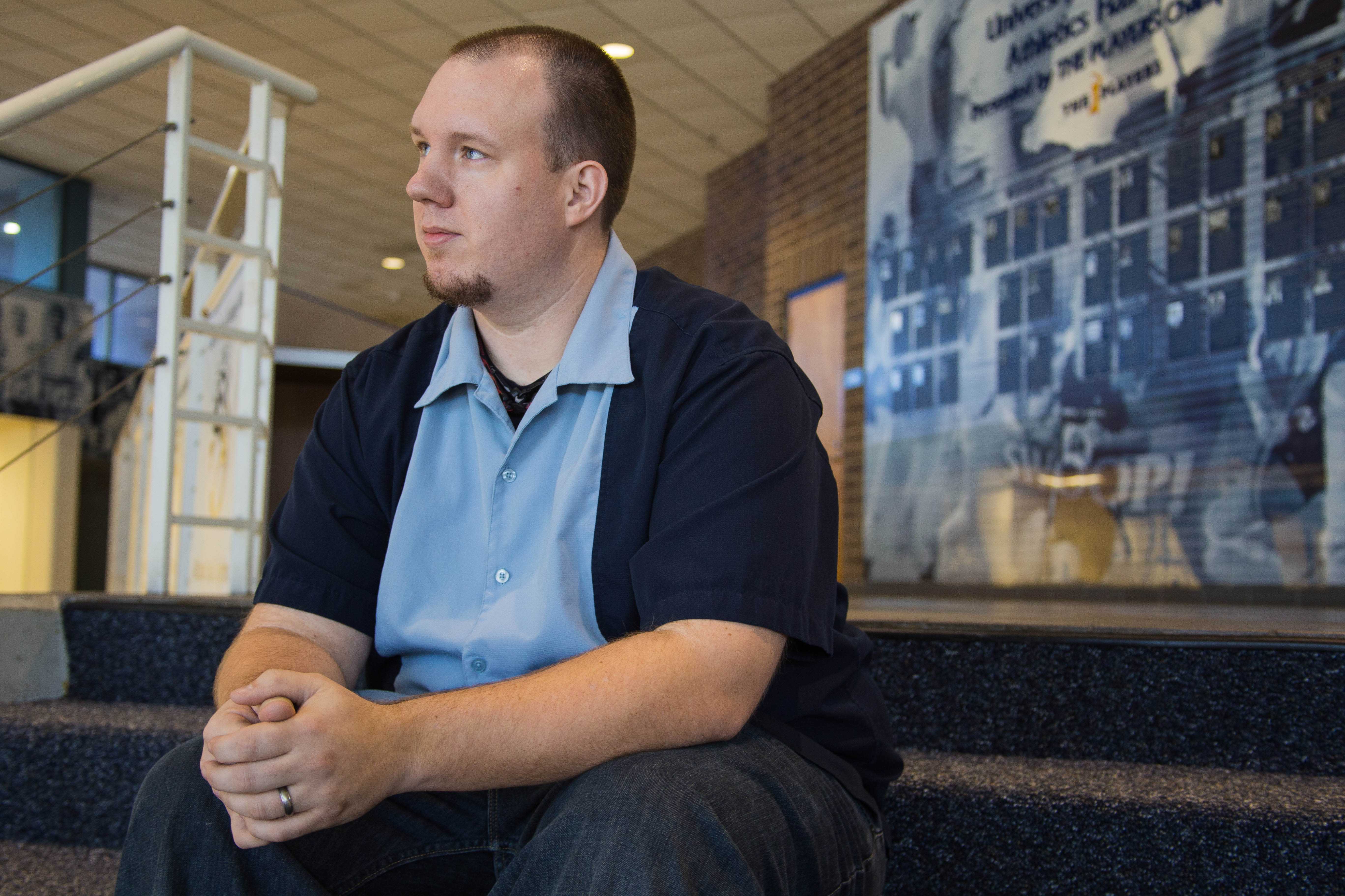 Matt Beigun, the man responsible for bringing Ozzie Osprey to life, is retiring. Photo by Jenn Mello